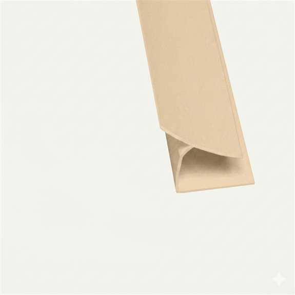 FRP 10' Beige Inside Corner Molding